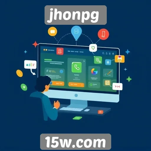 Recursos inovadores do site jhonpg